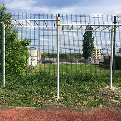 Уличный тренажер рукоход двухуровневый