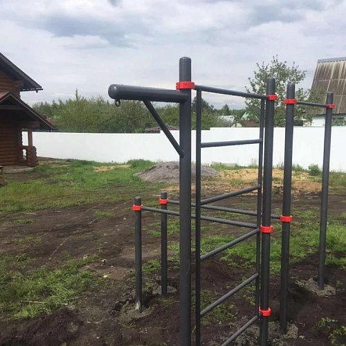 Шведская стенка, турник и брусья