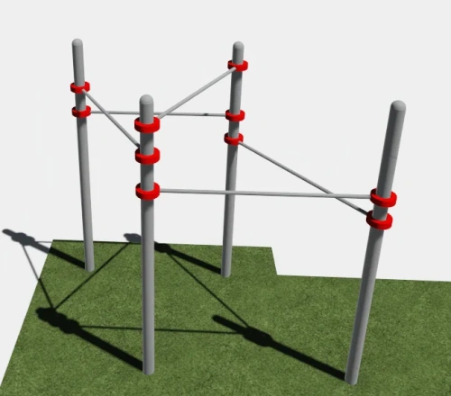 Воркаут тренажер двойной треугольник