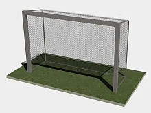Ворота для мини-футбола разборные с сеткой