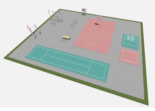 Спортплощадка Workout 31 м х 25 м